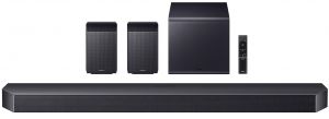 Саундбар Samsung HW-Q990F 756Вт, 11.1.4, BT, HDMI-ARC, Wi-Fi, саб, Dolby Atmos, чорний