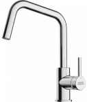Змішувач для кухні Franke Lina U Pull Down, довж.виливу - 251мм, витяжний, поворотний, 1важіль, хром