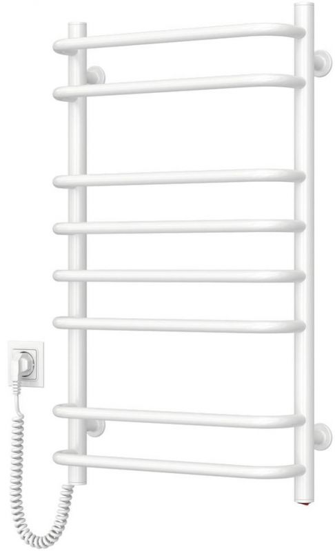 Рушникосушка Navin електрична Симфонія, 800х480х150мм, кнопка, сталь, білий, ліве підключення