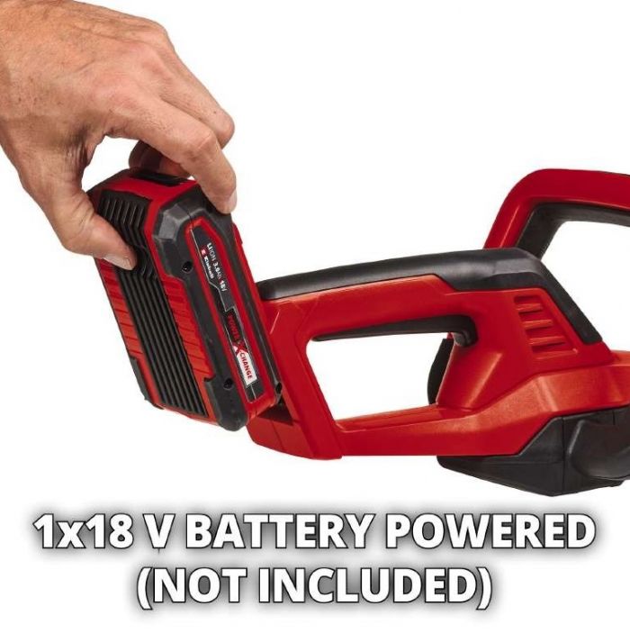 Кущоріз акумуляторний Einhell GE-CH 18/40 Li Kit PXC 18В акб 1х2.5А·год 40см крок різу 13мм 2кг