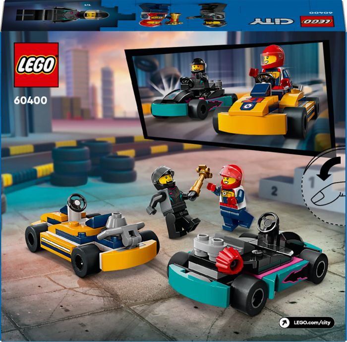 Конструктор LEGO City Картинг і гонщики