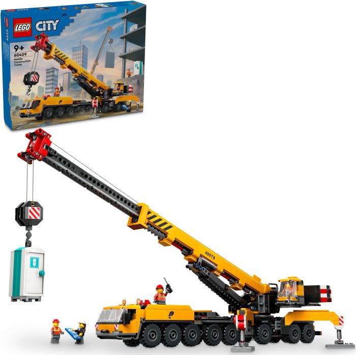 Конструктор LEGO City Жовтий пересувний будівельний кран