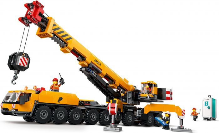 Конструктор LEGO City Жовтий пересувний будівельний кран