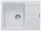 Мийка кухонна Franke Maris, фраграніт, прямокутник, з крилом, 620х500х200мм, чаша - 1, врізна, MRG 611-62, білий