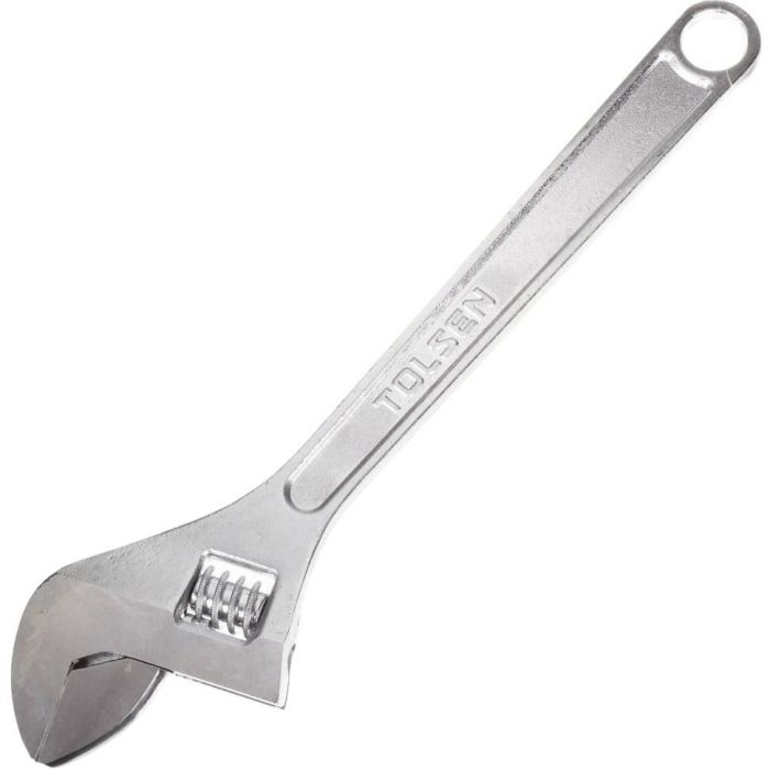 Ключ розвідний Tolsen, робочий діапазон 0-43мм, 375мм, CrV