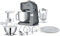 Кухонна машина Sencor Paul 1 1700Вт, чаша-метал, корпус-метал/пластик, насадок-12, метал