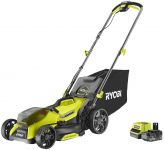 Газонокосарка акумуляторна Ryobi ONE+ HP RY18LMX33A-150 18В акб 1х5А·год 33см 30л 25-90мм 9.3кг