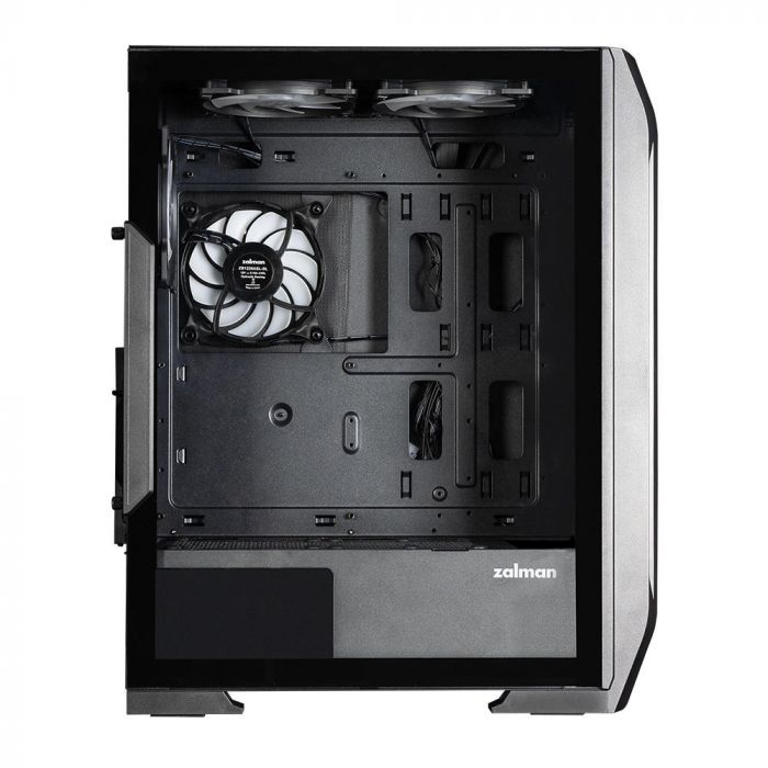 Корпус Zalman N7 Plus V2 без БЖ, 1xUSB3.0, 2xUSB2.0, 6x120мм RGB Rainbow,  1x120мм, VGA 340мм, LCS ready, TG Side Panel, ATX, чорний