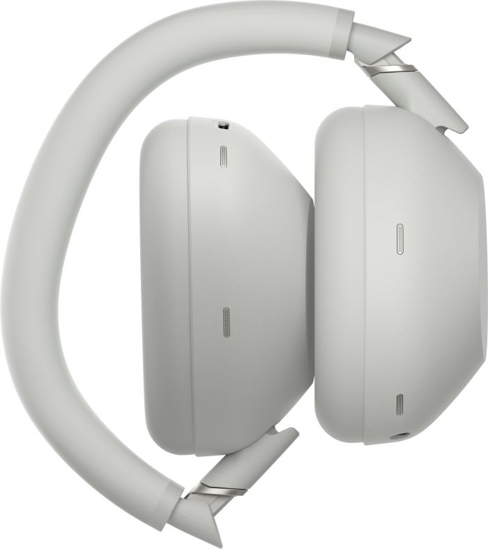 Навушники Over-ear Sony WH-1000XM6 BT 5.3, ANC, Hi-Res, AAC, LDAC, LC3, Wireless, Mic, Сріблястий