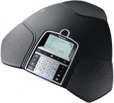 Конференц телефон IP Panasonic KX-HDV800RU 1xFE LAN, 1xUSB Mini-B, 3xRJ11, BT, NFC, SIP, PoE, монохромний дисплей