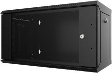 Шафа MIRSAN 19", 7U, WTC, 565x450 мм, максимально 80 кг, чорна