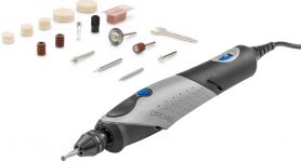 Шліфмашина шліфувально-гравірувальна Dremel Stylo+ 2050-15 9Вт 5000-22000об·хв 15 насадок 16см 0.11кг Шліфмашина шліфувально-гравірувальна Dremel Stylo+ 2050-15 9Вт 5000-22000об·хв 15 насадок 16см 0.11кг