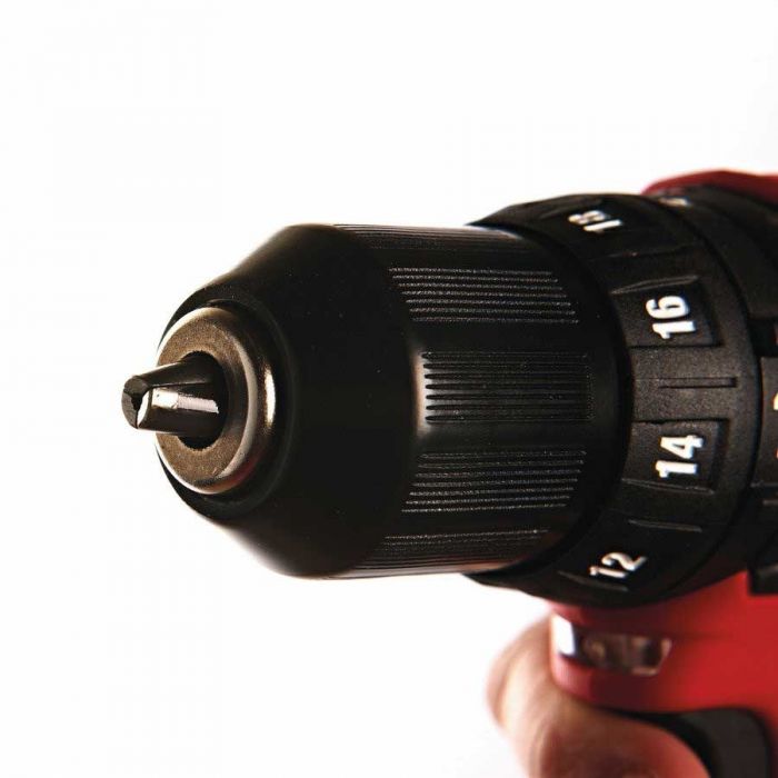 Шурупокрут-дриль акумуляторний Milwaukee M12 BPD-202C 12В 2х2А·год 30Нм 0·1500об/хв ЗП C12C жилет кейс 1.2кг