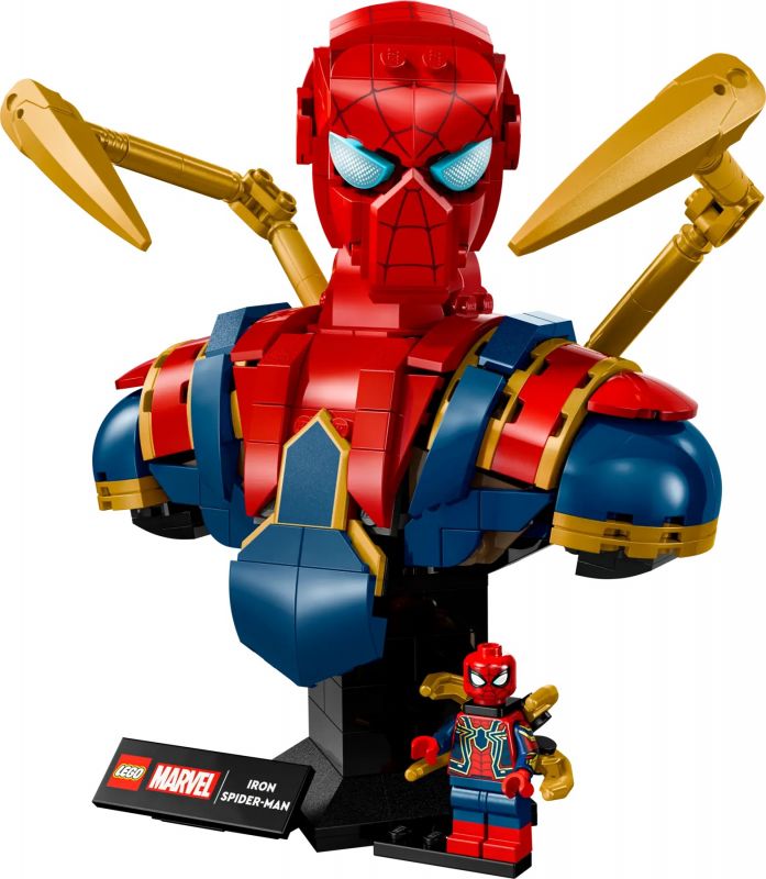 Конструктор LEGO Super Heroes Погруддя Залізної Людини-Павука