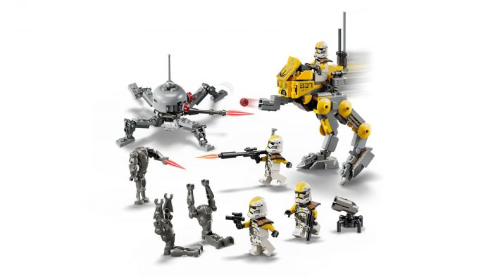 Конструктор LEGO Star Wars Бойовий загін бійців-клонів 327-го галактичного корпусу
