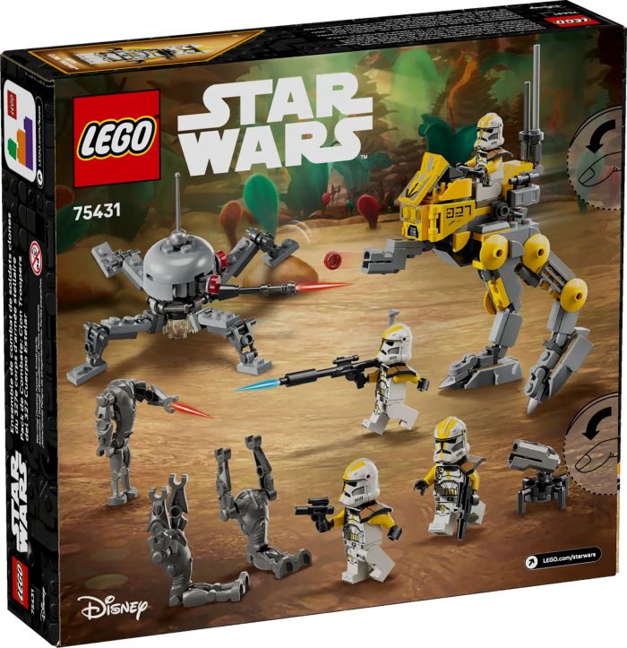 Конструктор LEGO Star Wars Бойовий загін бійців-клонів 327-го галактичного корпусу