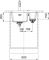 Мийка кухонна Franke Maris, фраграніт, прямокутник, без крила, 553х433х200мм, чаша - 1.5, під стільницю, MRG 160, сірий камінь Мийка кухонна Franke Maris, фраграніт, прямокутник, без крила, 553х433х200мм, чаша - 1.5, під стільницю, MRG 160, сірий камінь