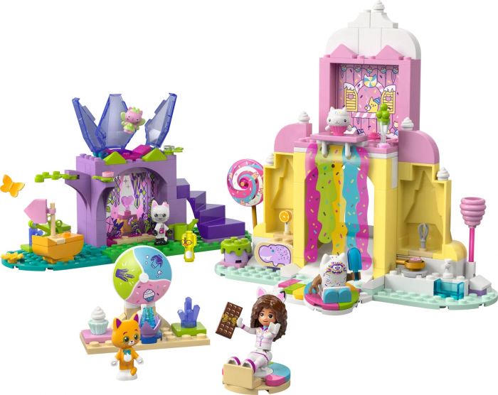 Конструктор LEGO Gabby's Dollhouse Гора солодощів і сад Кітті