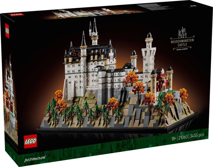 Конструктор LEGO Architecture Замок Нойшванштайн