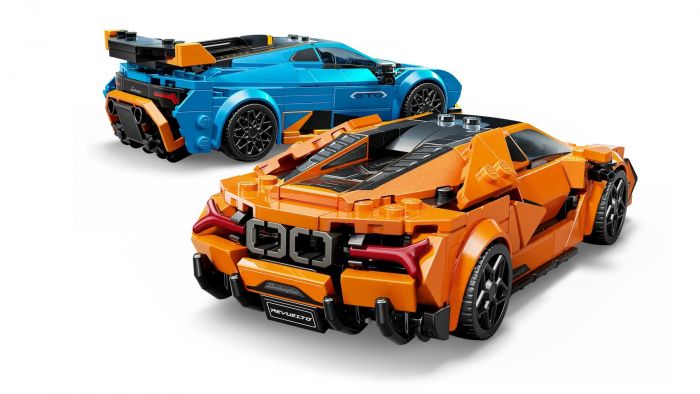 Конструктор LEGO Speed Champions Lamborghini Revuelto та Huracan STO