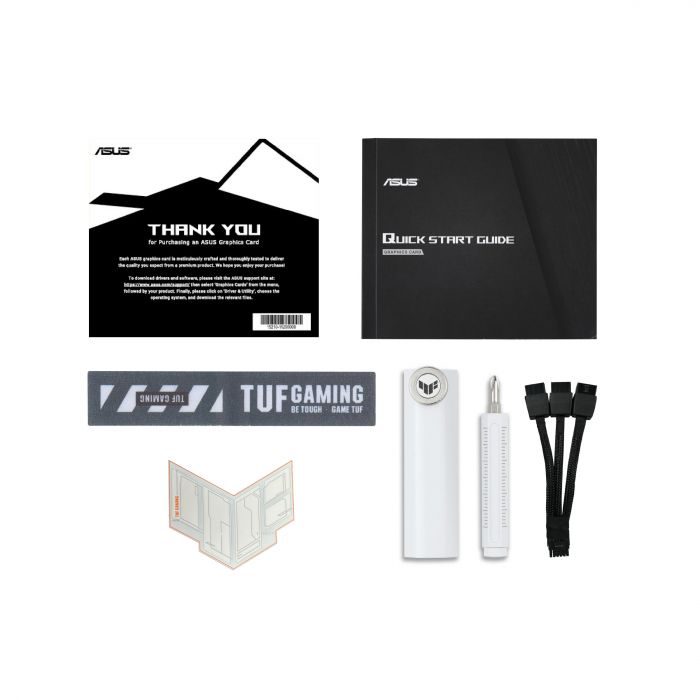 Відеокарта ASUS GeForce RTX 5070 TI 16GB GDDR7 OC TUF-RTX5070TI-O16G-WHITE-GAMING білий