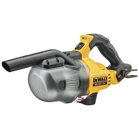 Пилосос акумуляторний DeWalt 18B XR Li-lon D318мм контейнер 0.л 217л/с 1.5кг без АКБ та ЗП