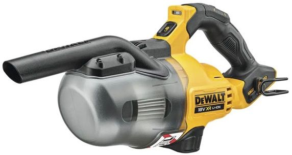Пилосос акумуляторний DeWalt 18B XR Li-lon D318мм контейнер 0.л 217л/с 1.5кг без АКБ та ЗП