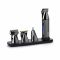 Набір для стрижки Babyliss Super-X Metal Black Edition, для голови, вусів, бороди,носа і тіла, акум., насадок-15, сумка для зберігання, підставка, сталь, чорний