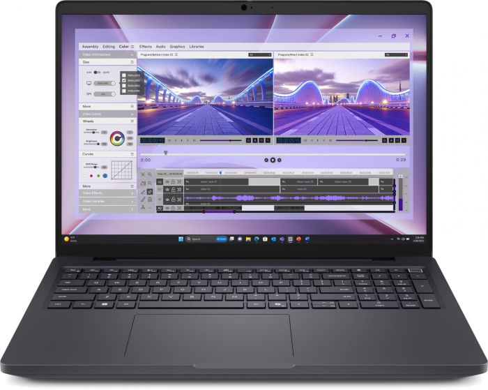 Ноутбук Dell Pro 16 Max, 16" FHD+, Intel U7-255H, 32GB, F1TB, UMA, Win11P, чорний