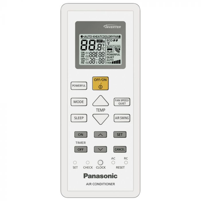 Кондиціонер Panasonic Super Compact BZ 52м2 інвертор 18000BTU 5.0кВт A++/A+ -15°С R32 білий