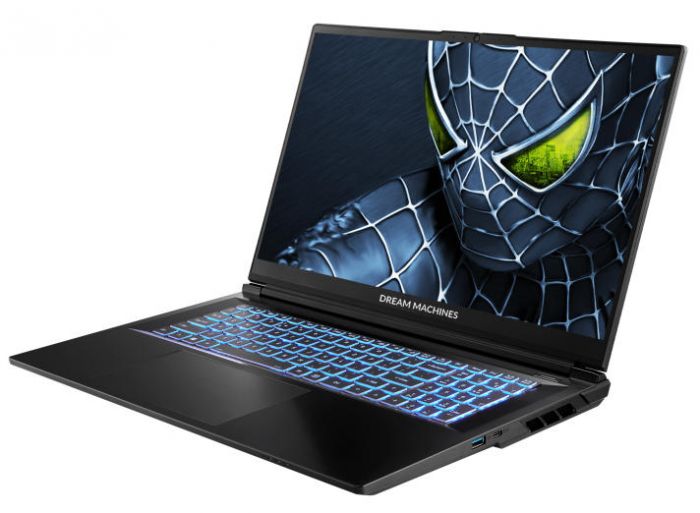 Ноутбук Dream Machines RG5050-17 17.3FHD IPS, Intel i7-14650HX, 32GB, F2TB, NVD5050-8, DOS, чорний