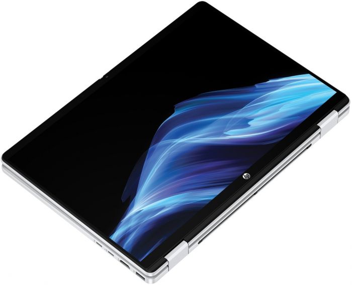 Ноутбук HP OmniBook 5 Flip x360 14" 2K IPS Touch, Intel 5-120U, 16GB, F1024GB, UMA, DOS, сріблястий Ноутбук HP OmniBook 5 Flip x360 14" 2K IPS Touch, Intel 5-120U, 16GB, F1024GB, UMA, DOS, сріблястий