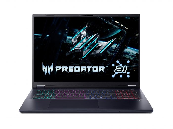 Ноутбук Acer Predator Helios Neo 18 PHN18-72 18" WQXGA IPS, Intel U9-275HX, 64GB, F2TB, NVD5070-8, Lin, чорний