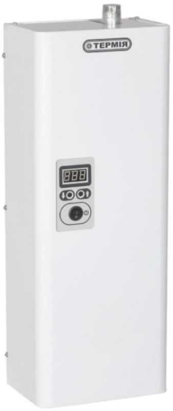 Котел електро Термія 4.5 кВт, 220V/380V, електронне керування, без насоса