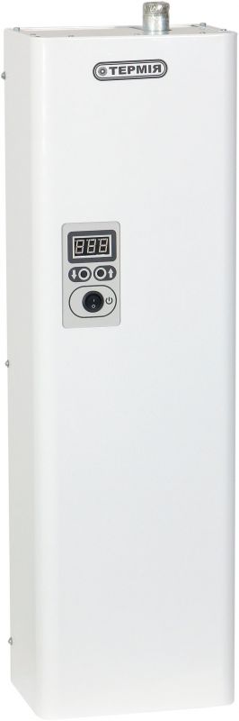 Котел електро Термія 4.5 кВт, 220V/380V, електронне керування, з насосом
