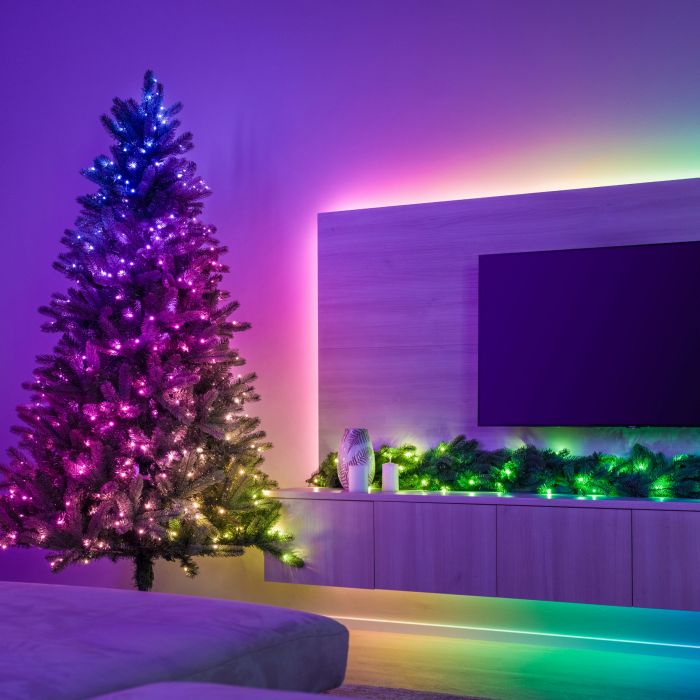 Гірлянда Smart LED Twinkly Dots Lights RGB 60 IP20 3м кабель прозорий без БЖ