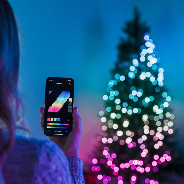 Гірлянда Smart LED Twinkly Dots Lights RGB 60 IP20 3м кабель прозорий без БЖ