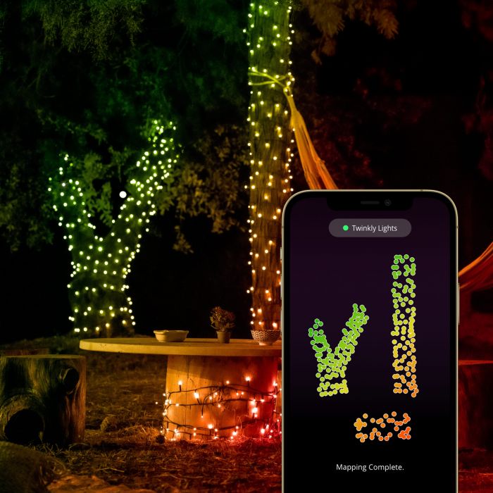 Гірлянда Smart LED Twinkly Dots Lights RGB 60 IP20 3м кабель прозорий без БЖ