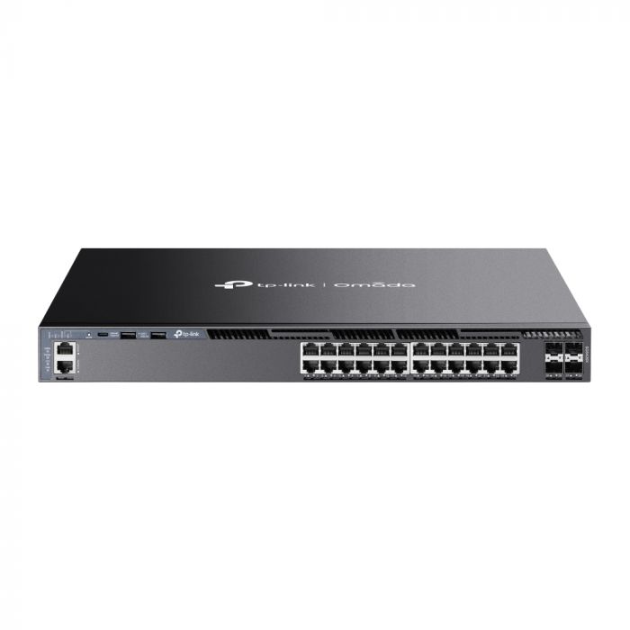 Комутатор TP-LINK SG6428X 24xGE, 4xSFP+, Керований L3