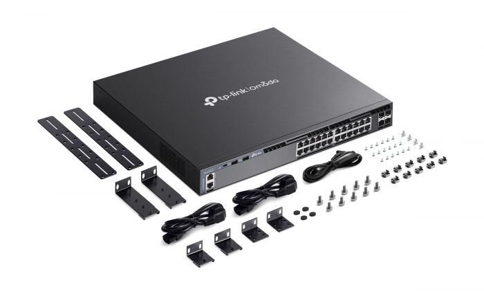 Комутатор TP-LINK SG6428X 24xGE, 4xSFP+, Керований L3