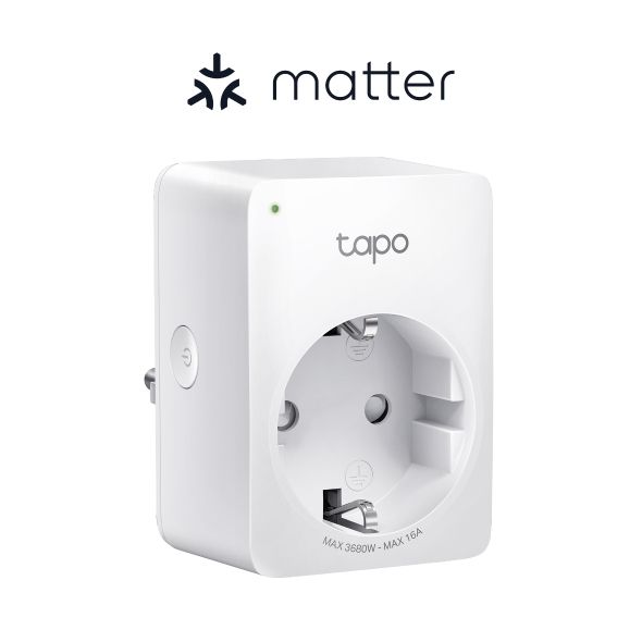 Розумна розетка компактна TP-LINK Tapo P110M N300 BT 16A