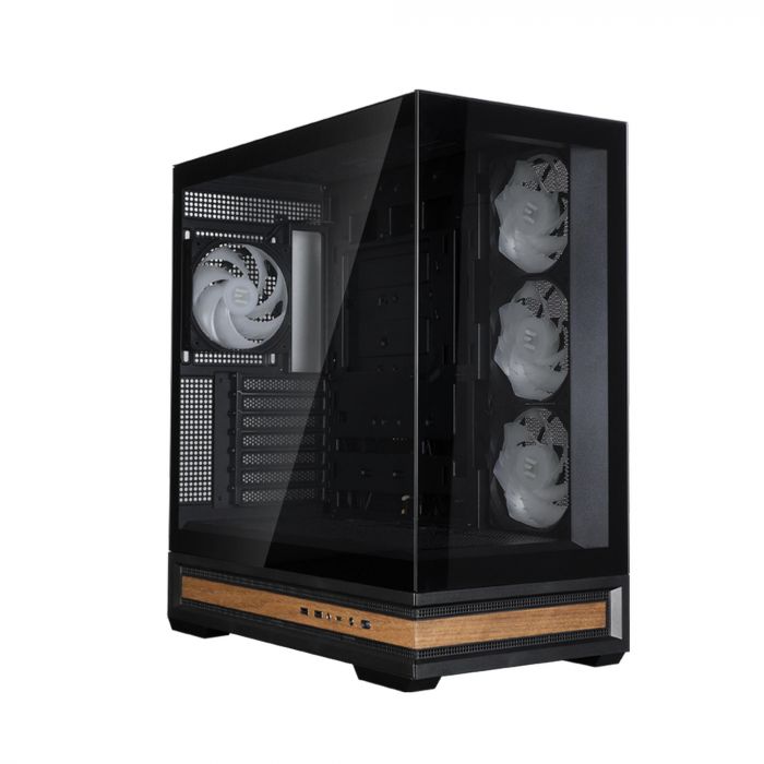 Корпус Zalman P40 Namu без БЖ, 2xUSB3.0, 1x Type C, 3x120мм ARGB Reverse,  1x120мм ARGB, VGA 420мм, LCS ready, TG Side/Front Panel, ATX, чорний