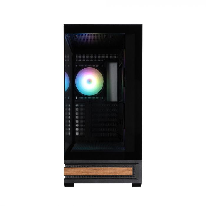 Корпус Zalman P40 Namu без БЖ, 2xUSB3.0, 1x Type C, 3x120мм ARGB Reverse,  1x120мм ARGB, VGA 420мм, LCS ready, TG Side/Front Panel, ATX, чорний