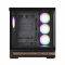 Корпус Zalman P40 Namu без БЖ, 2xUSB3.0, 1x Type C, 3x120мм ARGB Reverse,  1x120мм ARGB, VGA 420мм, LCS ready, TG Side/Front Panel, ATX, чорний