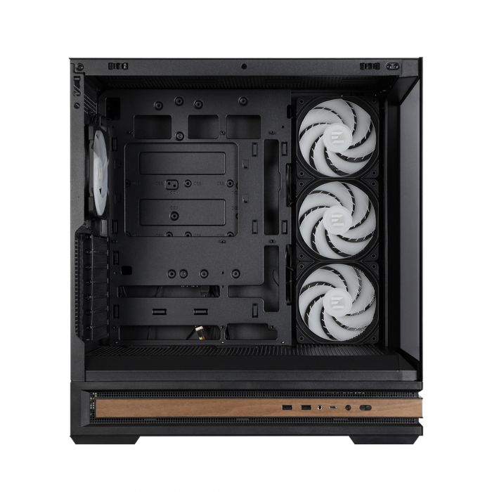 Корпус Zalman P40 Namu без БЖ, 2xUSB3.0, 1x Type C, 3x120мм ARGB Reverse,  1x120мм ARGB, VGA 420мм, LCS ready, TG Side/Front Panel, ATX, чорний