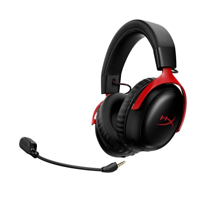 Гарнітура ігрова HyperX Cloud III S, WL/USB-A/USB-C, чорно-червоний Гарнітура ігрова HyperX Cloud III S, WL/USB-A/USB-C, чорно-червоний