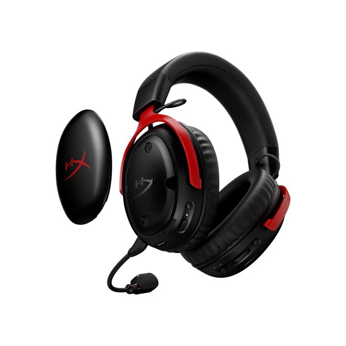 Гарнітура ігрова HyperX Cloud III S, WL/USB-A/USB-C, чорно-червоний Гарнітура ігрова HyperX Cloud III S, WL/USB-A/USB-C, чорно-червоний