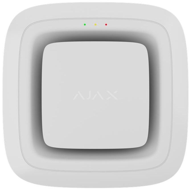 Датчик пожежний звуковий Ajax EN54 FireProtect Sounder white, Jeweller, EN54, бездротовий, білий
