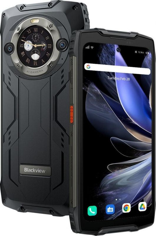 Смартфон Blackview BV9300 Pro 6.7" 12/256ГБ, 2SIM, 15080мА•год, чорний UA