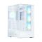 Корпус Zalman P40 Prism Plus без БЖ, 2xUSB3.0, 1x Type C, 3x120мм ARGB Reverse,  1x120мм ARGB, VGA 420мм, LCS ready, TG TG Side/Front/Top Panel, ATX, білий